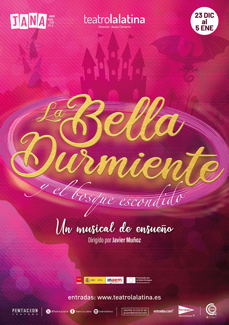 La Bella durmiente y el bosque escondido, cartel